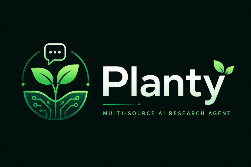 Planty – Multi-Source AI Research Agent